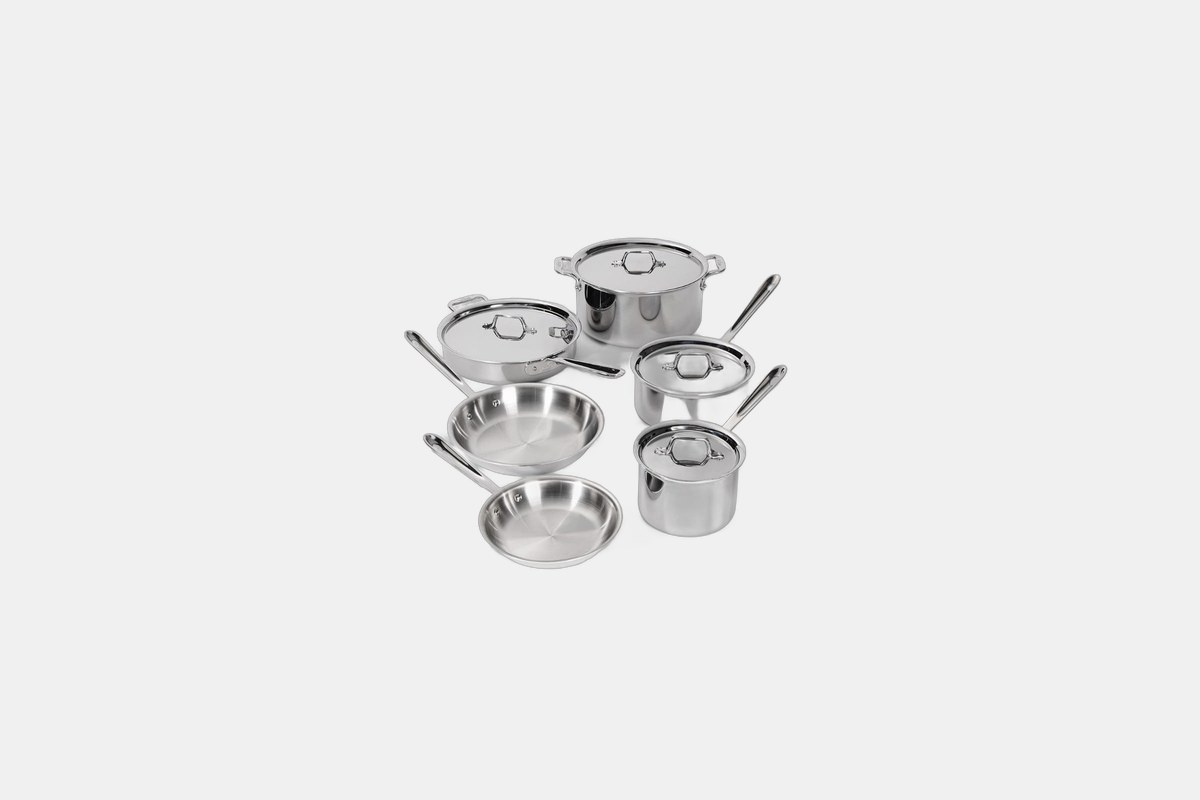 All-Clad D3 10-Piece Cookware Set