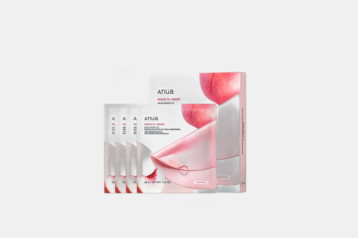 Anua Peach 70 Niacin Brightening Collagen Mask