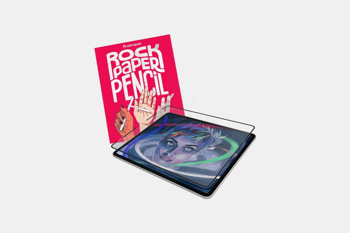 Astropad Rock Paper Pencil Screen Protector