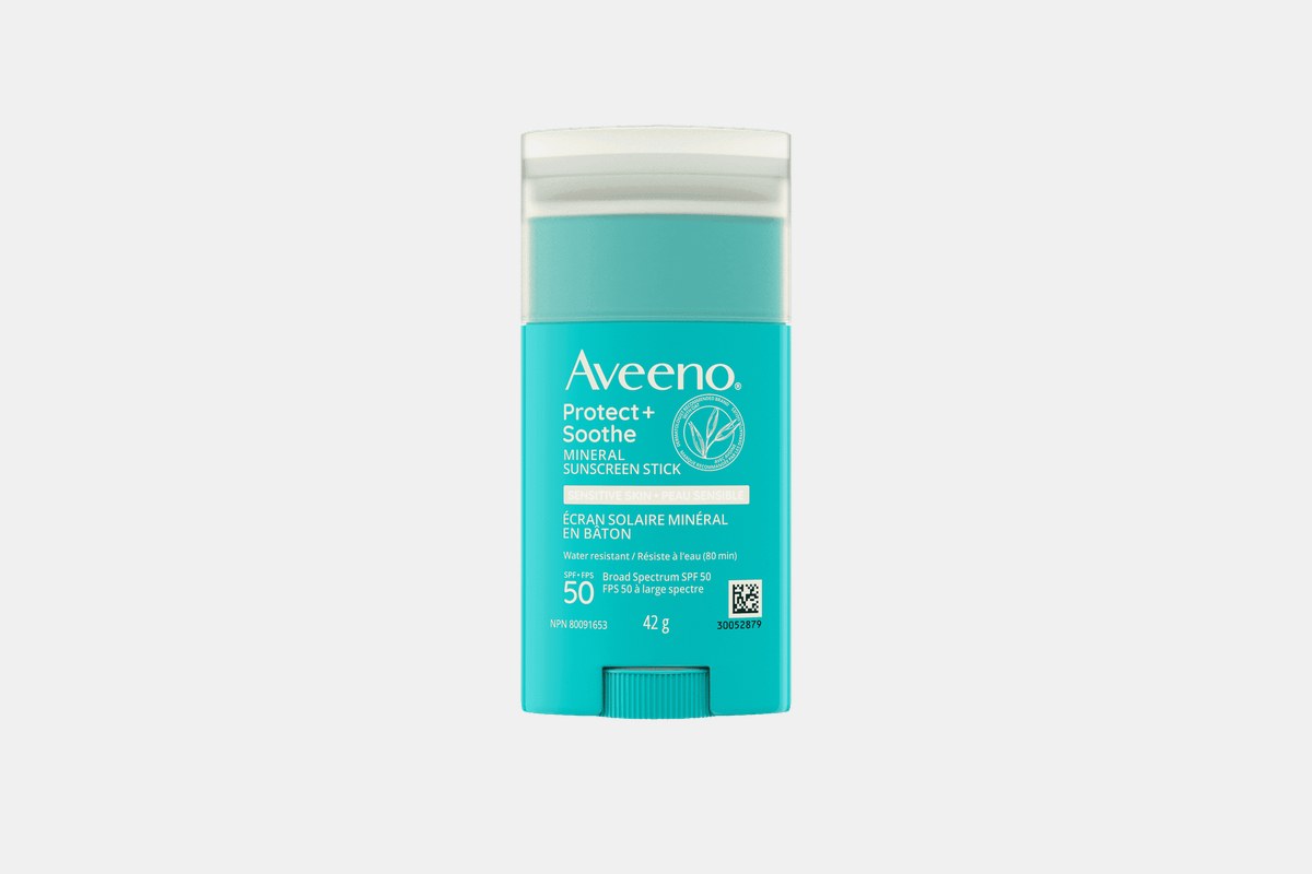 Aveeno Protect + Soothe Mineral Sunscreen Stick SPF 50