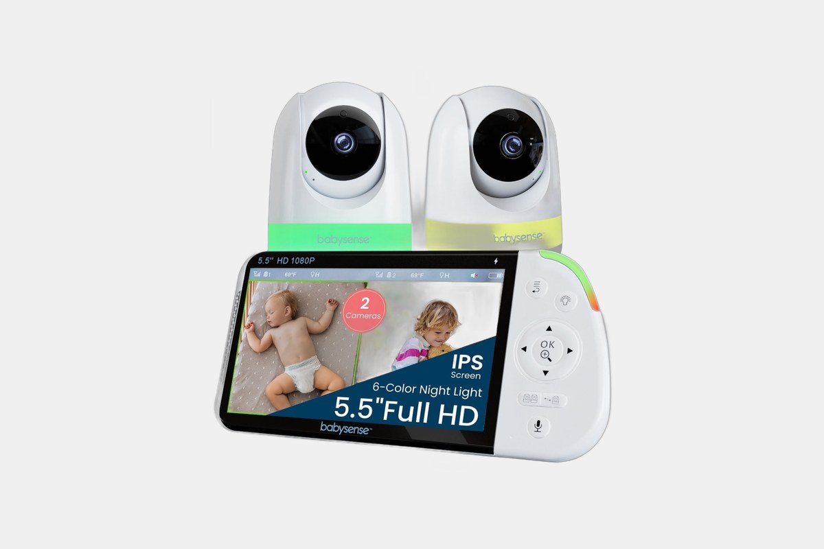Babysense MaxView 5.5” Split-Screen Monitor