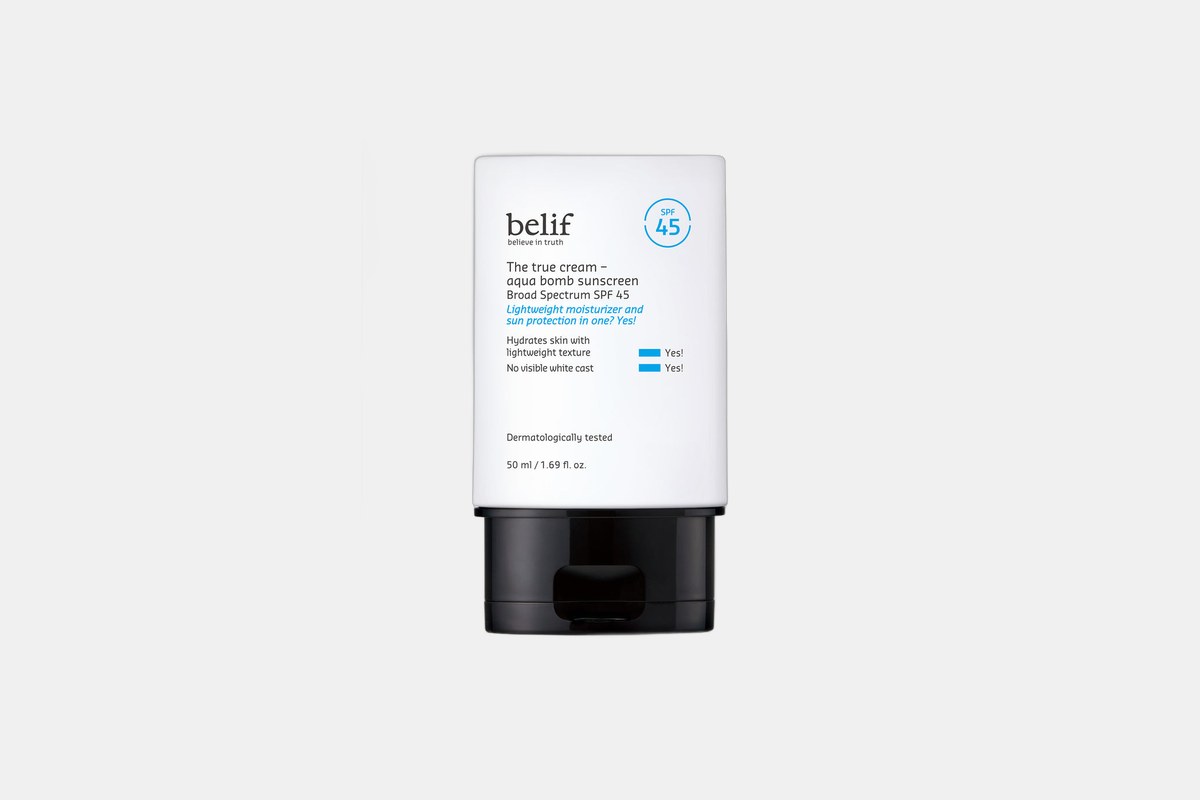 Belif Aqua Bomb SPF 45 Hydrating Niacinamide Sunscreen