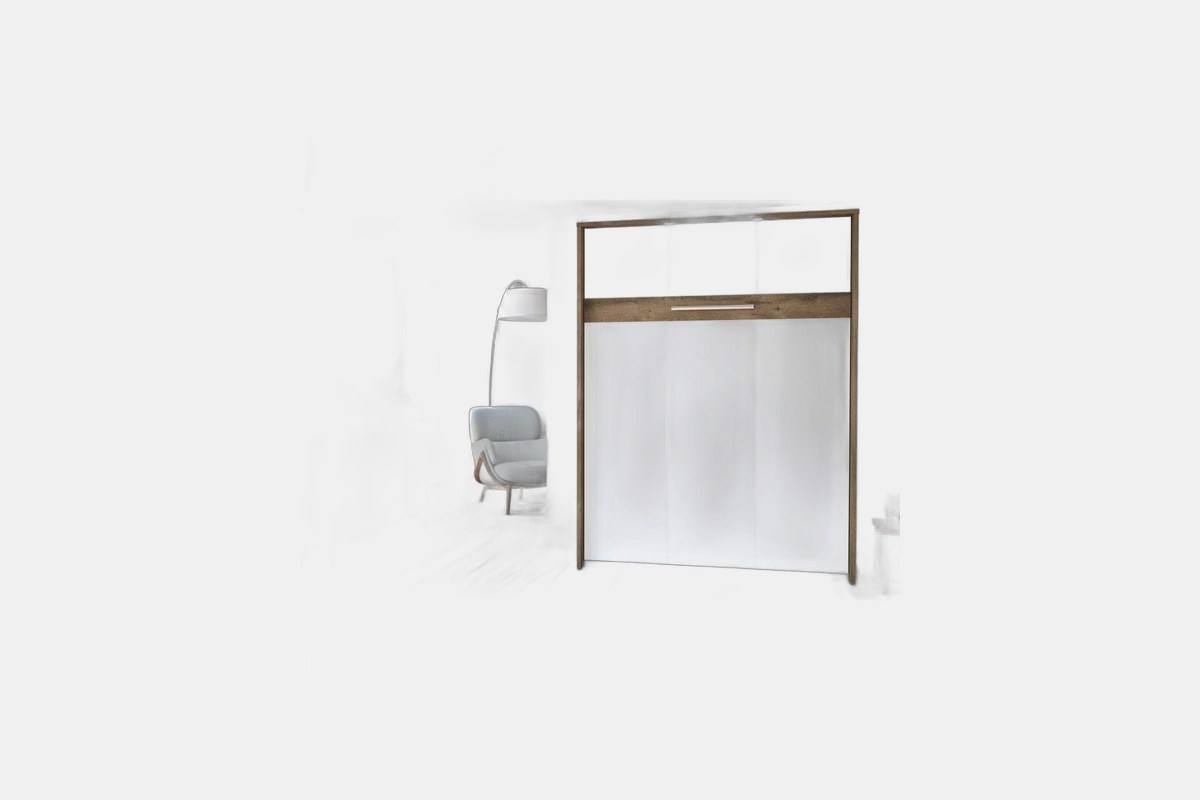 Bestar Cielo Collection Murphy Bed
