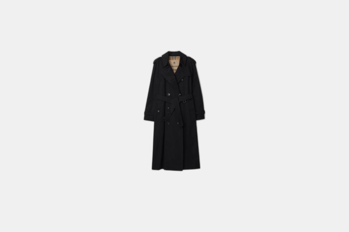 Burberry Long Waterloo Heritage Trench Coat