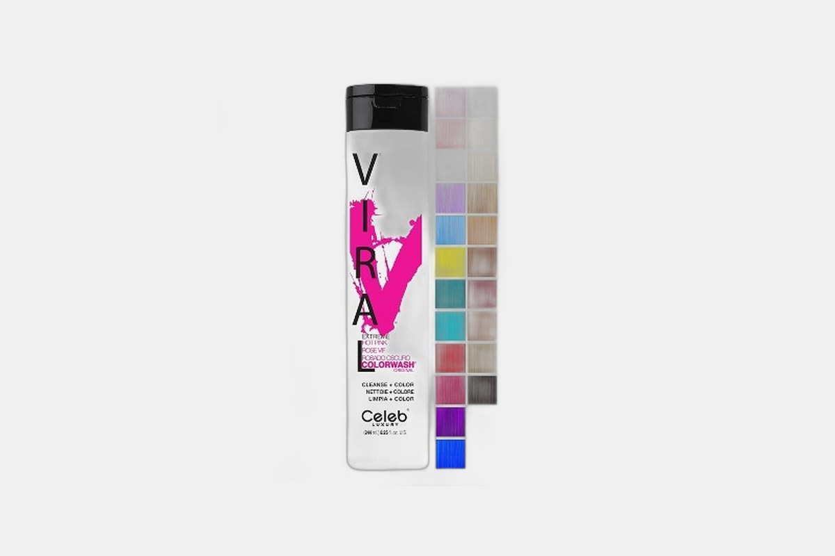 Celeb Luxury Viral Colorwash Semi-Permanent Hair Color Depositing Shampoo