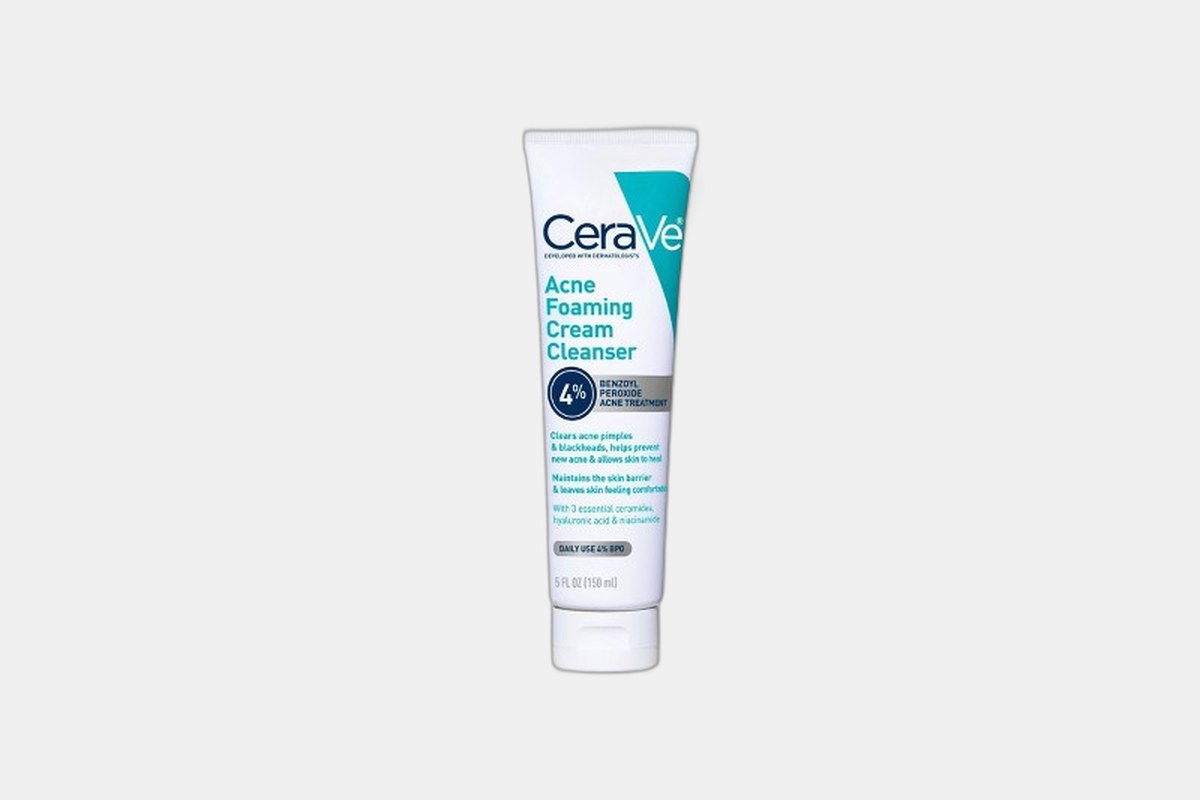 CeraVe Acne Foaming Cream Cleanser