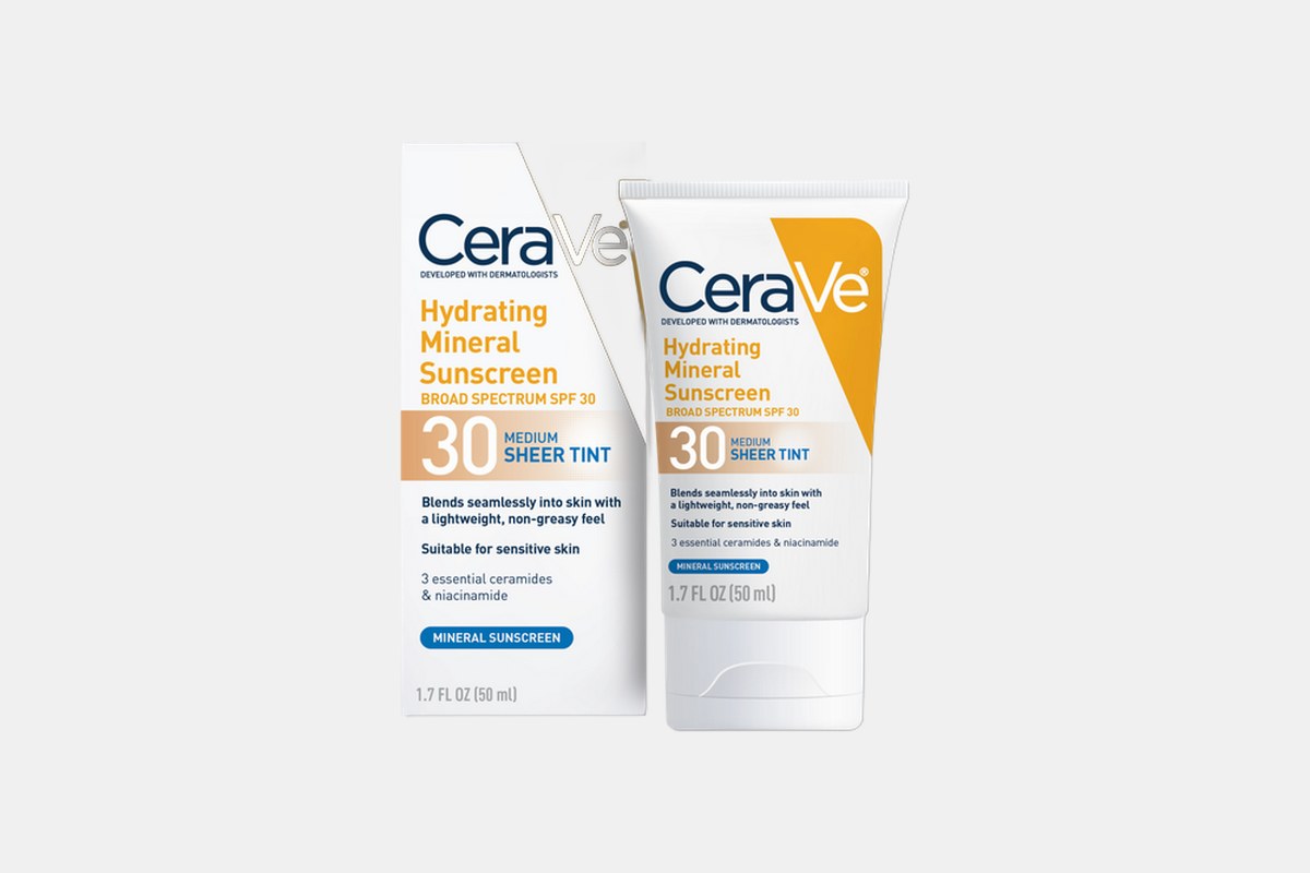 CeraVe Hydrating Mineral Tinted Sunscreen SPF 30