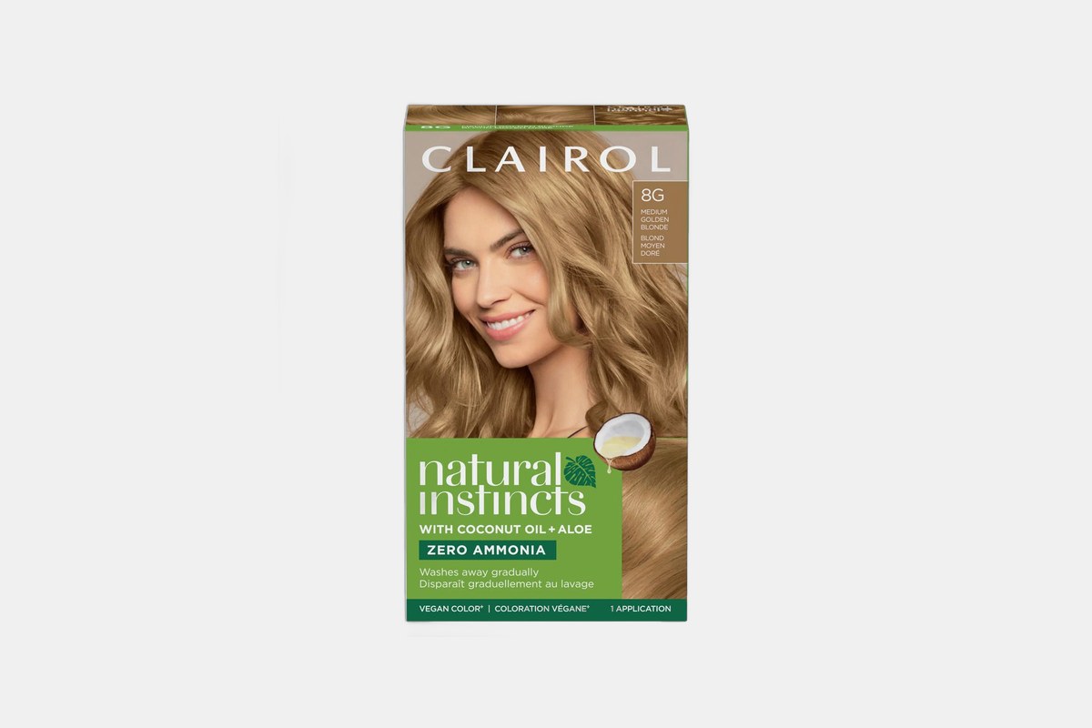 Clairol Natural Instincts Demi-Permanent 8G Medium Golden Blonde