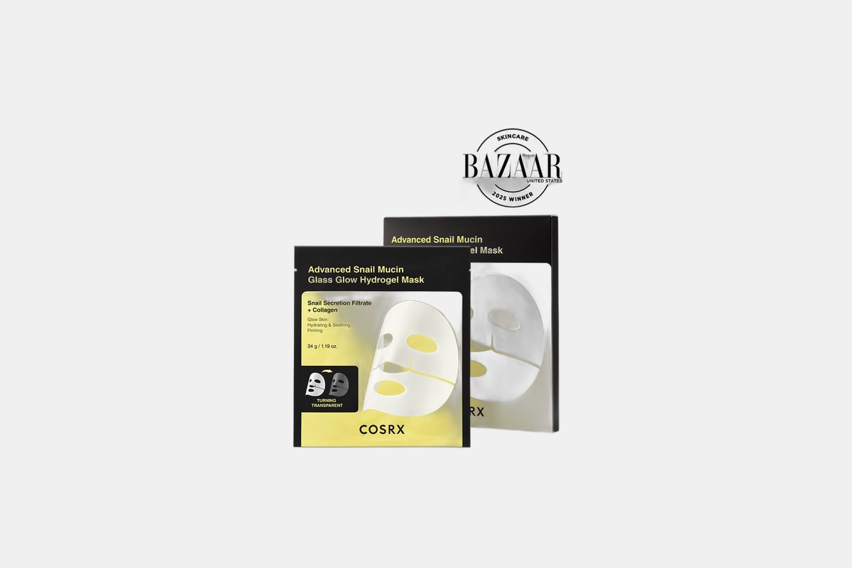COSRX Advanced Snail Mucin Glass Glow Hydrogel Mask