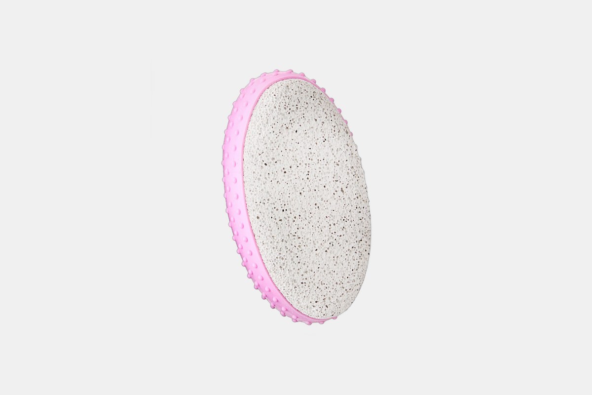 Equate Beauty Oval-Shaped Foot Pumice Stone with Grip Massager