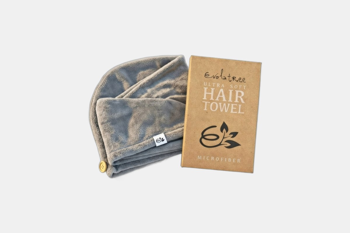 Evolatree Microfiber Hair Towel
