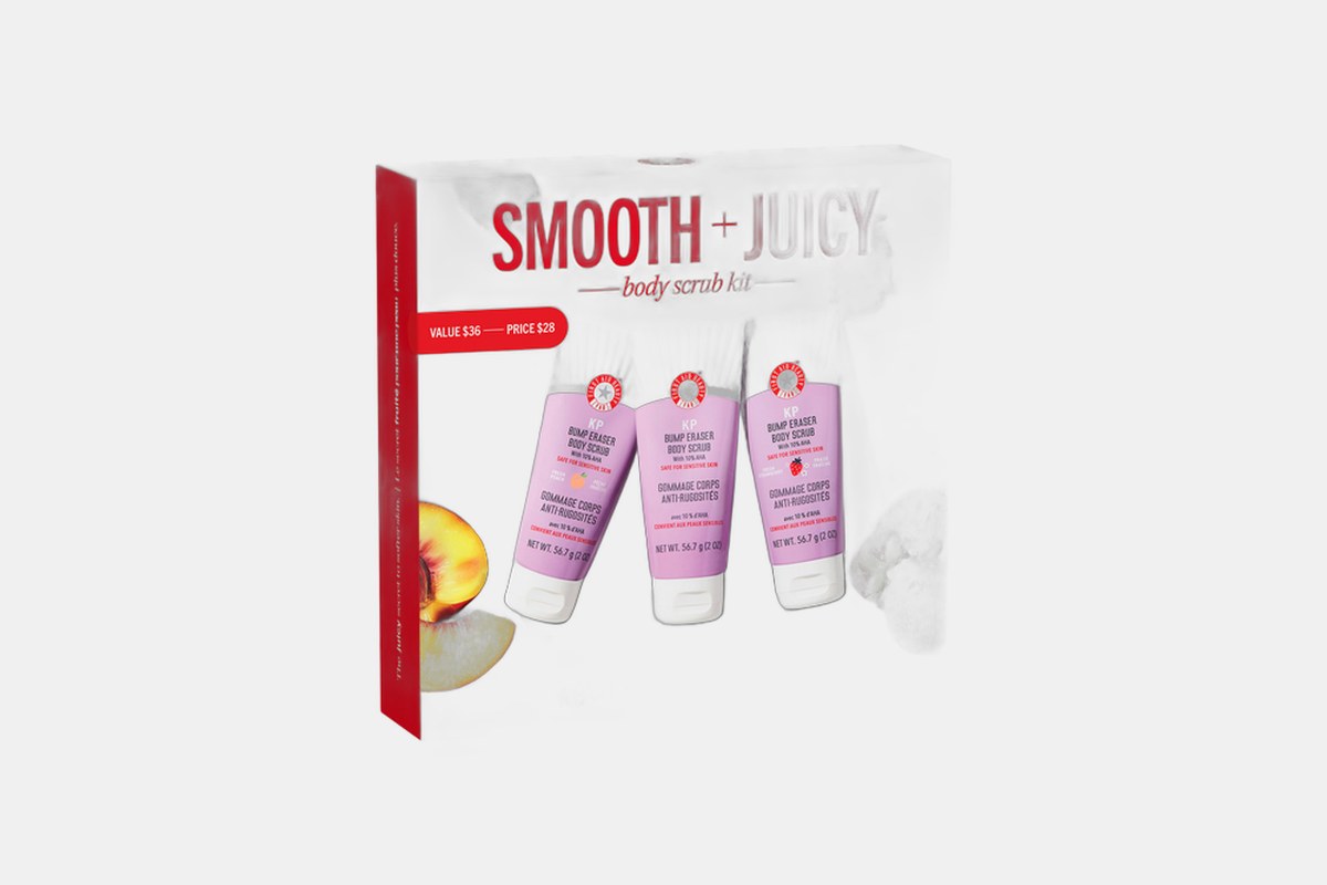 First Aid Beauty Smooth + Juicy Scrub Kit