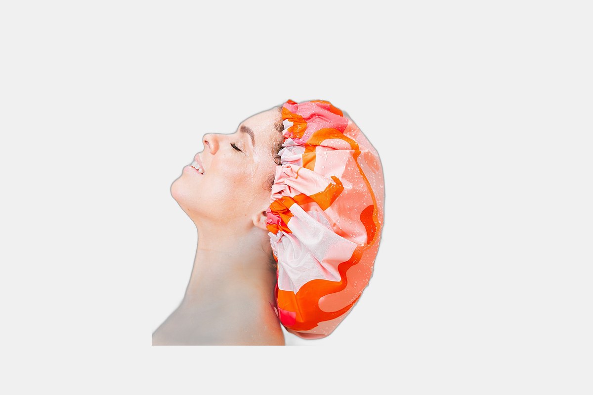 Glow by Daye Satin Lined Shower Cap