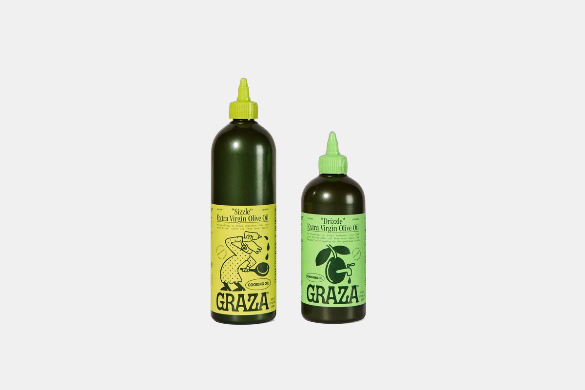 Graza Drizzle & Sizzle Olive Oil Set