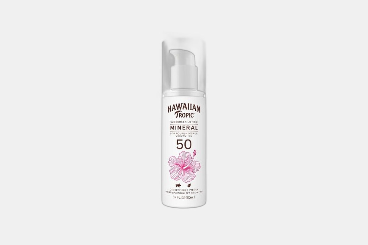 Hawaiian Tropic Mineral Sun Milk Lotion SPF 50