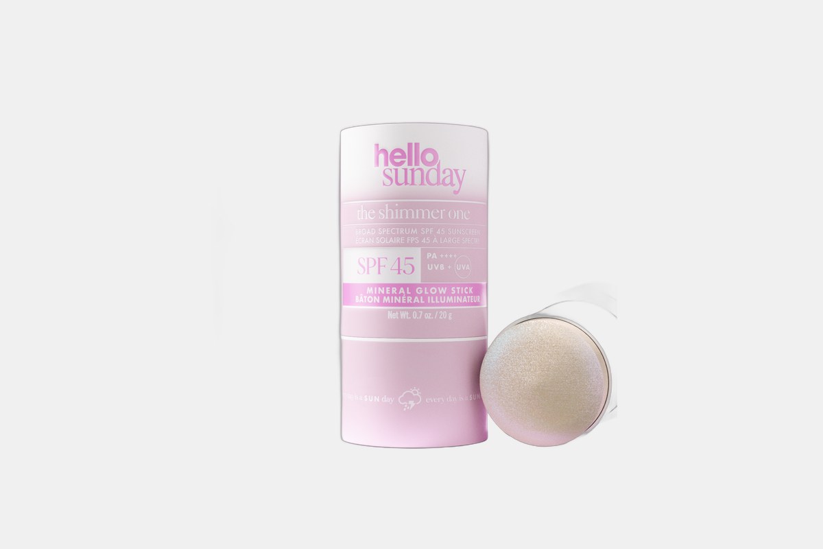 Hello Sunday The Shimmer One SPF 45 Mineral Glow Stick