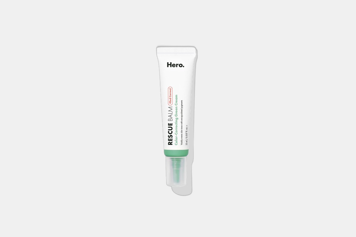 Hero Cosmetics Rescue Balm + Red Correct Post-Blemish Recovery Cream