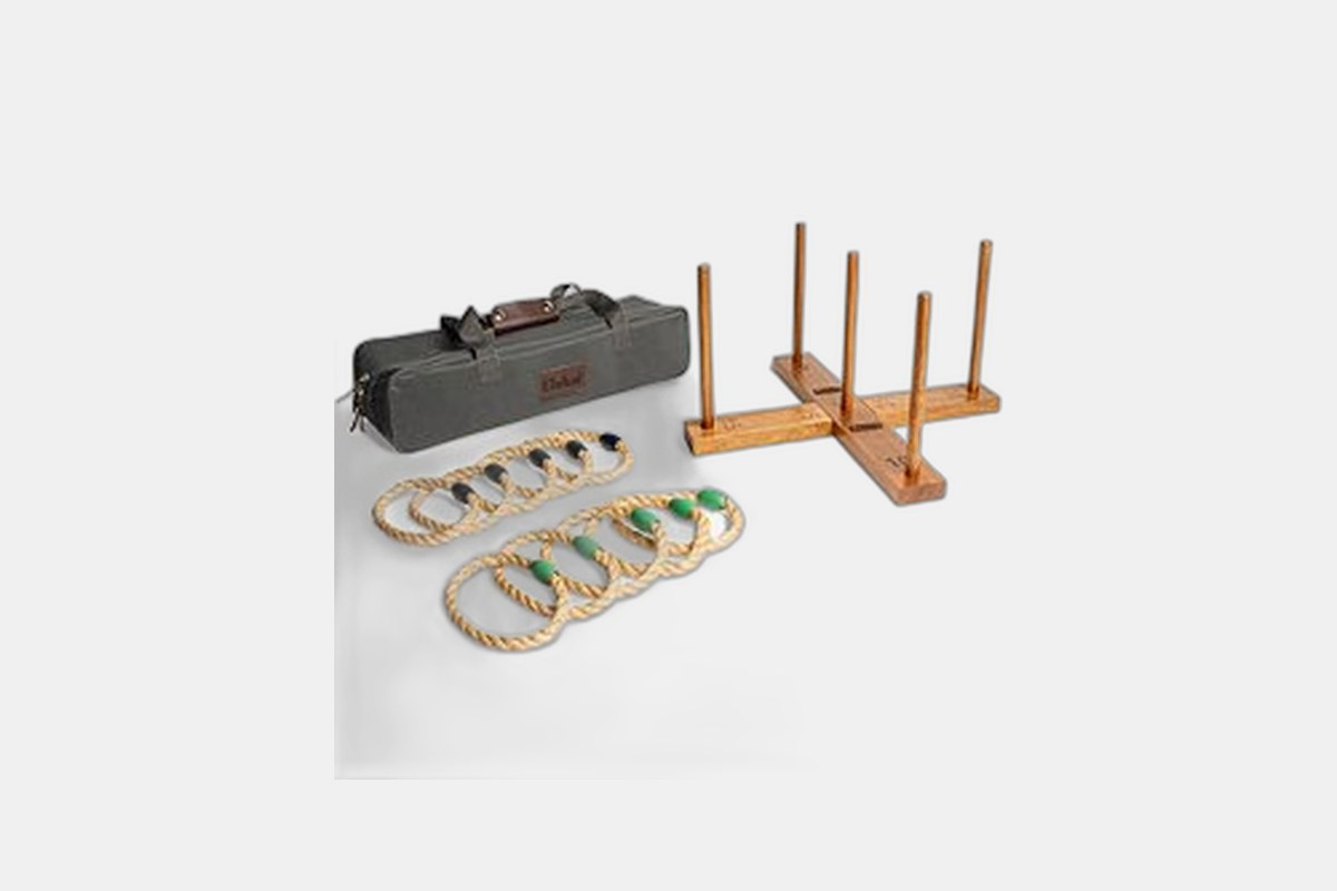 Hook and Ring Toss Game