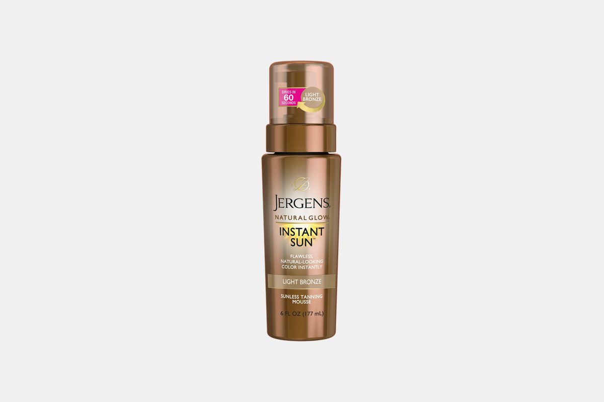 Jergens Natural Glow Instant Sun Tanning Mousse