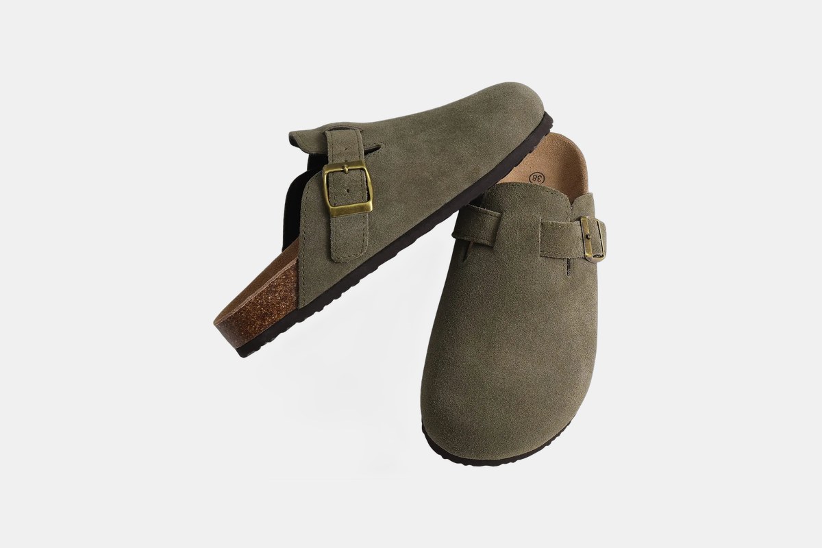 Kidmi Suede Clogs