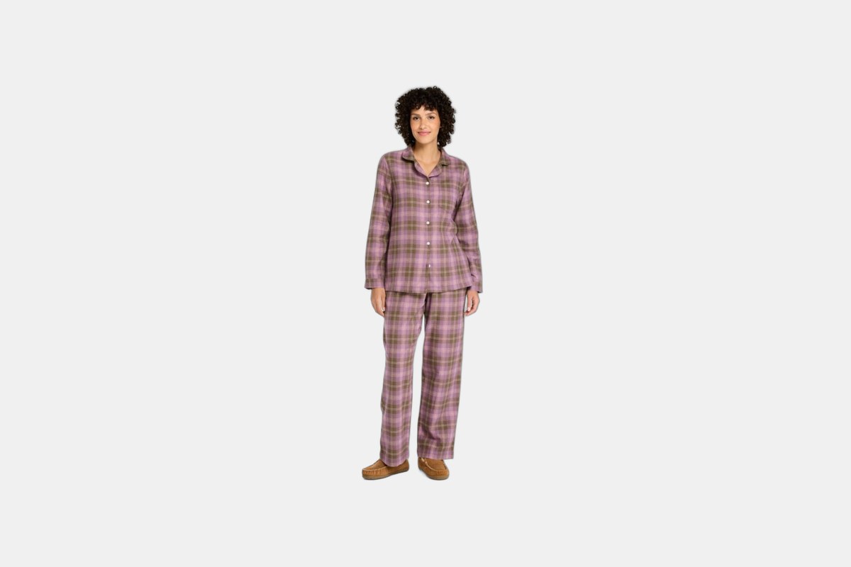 L.L. Bean Women's Scotch Plaid Flannel Pajamas