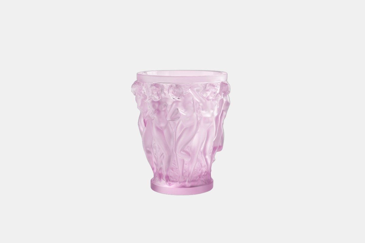 Lalique Crystal Vase