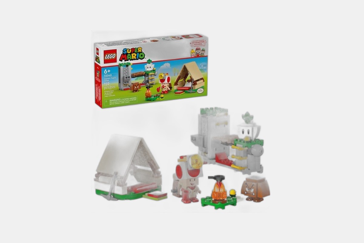 LEGO Super Mario Captain Toad’s Camp Building Set