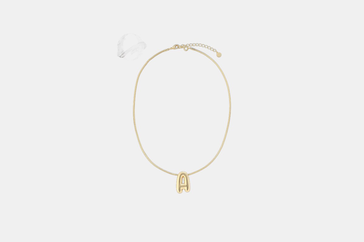 Leo & Luca Balloon Initial Necklace
