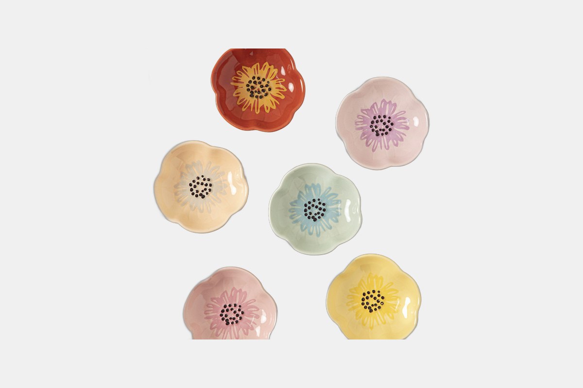 Little Flower Snack Bowls - Set of 6