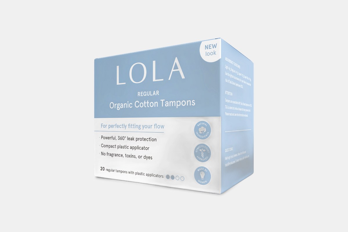LOLA Organic Cotton Tampons