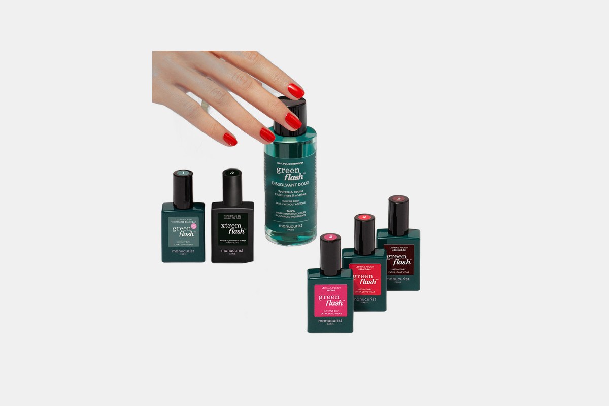 Manucurist Green Flash Gel Nail Polish Kit
