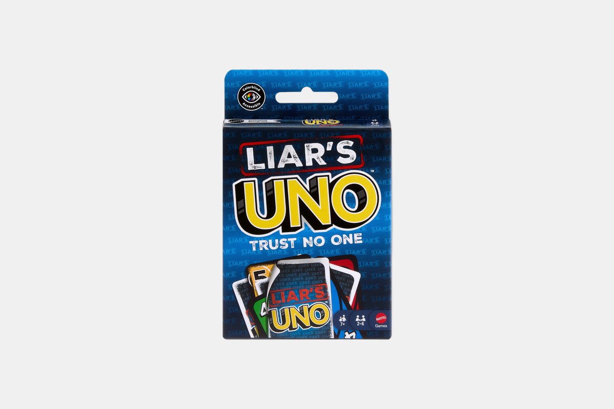 Mattel Games Liar’s UNO Card Game