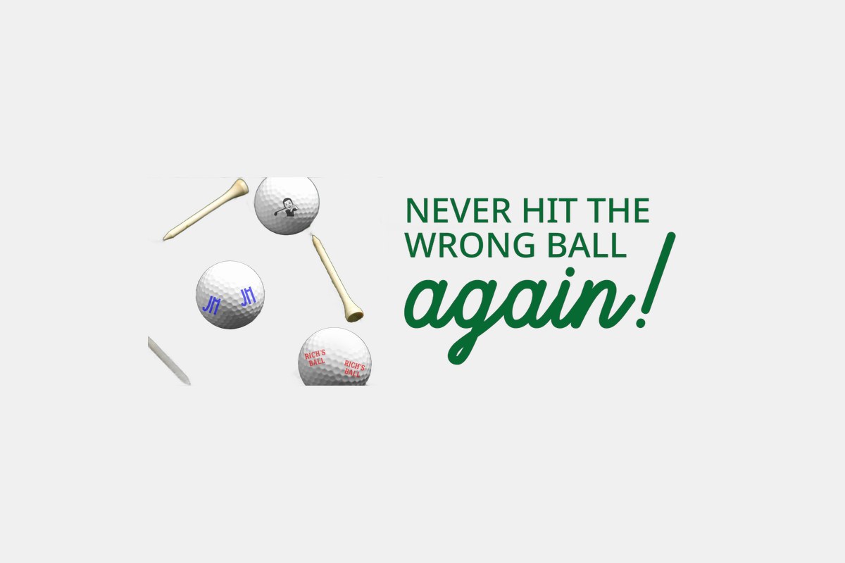 MESHELEY Custom Golf Ball Stamp