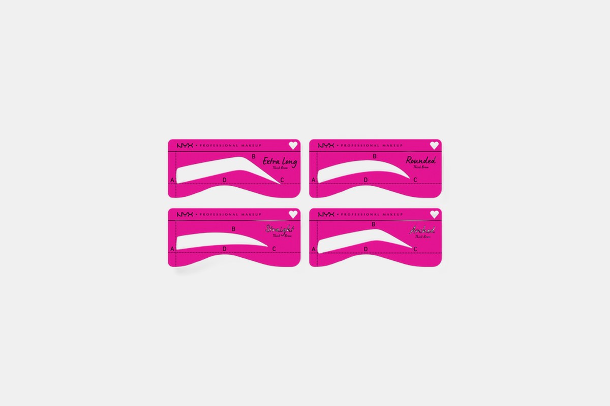 NYX Professional Makeup Zero to Brow Eyebrow Shaping Stencil