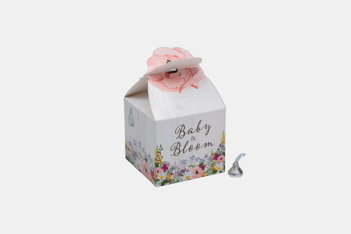 Oriental Trading Baby in Bloom Favor Boxes