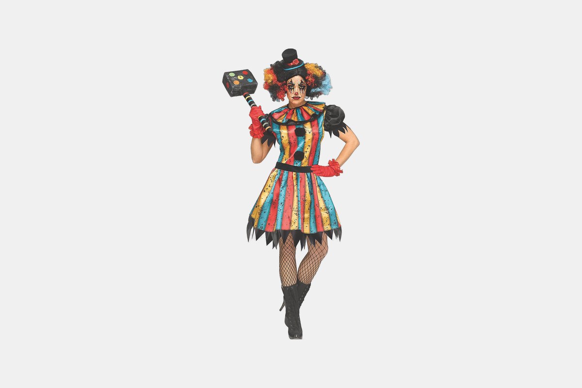 Playboy Women's Carny Clown Costume