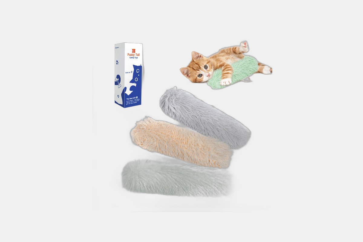 Potaroma Catnip Pillow Kicker Toy