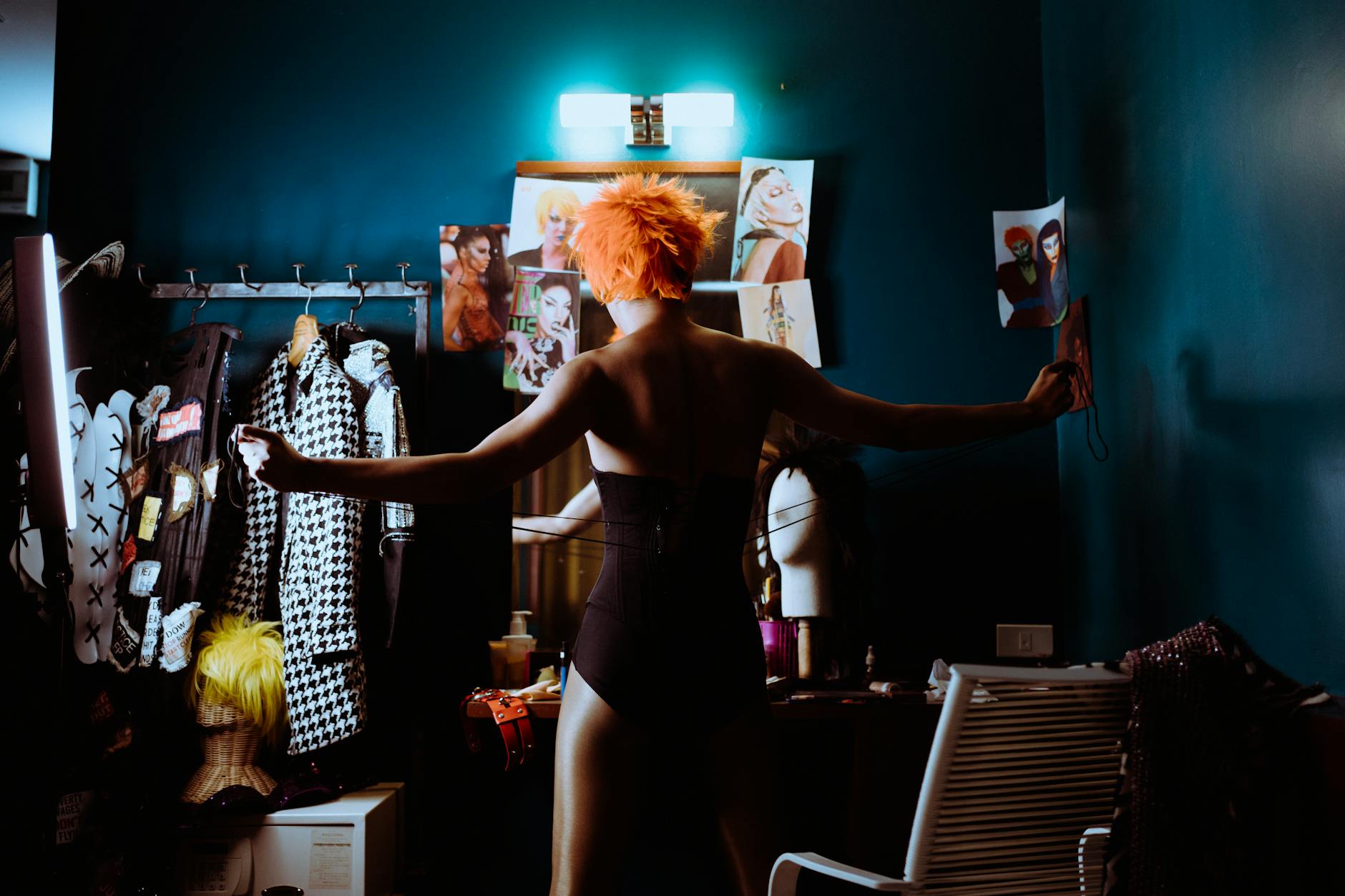 Putting on a Wig for Beginners