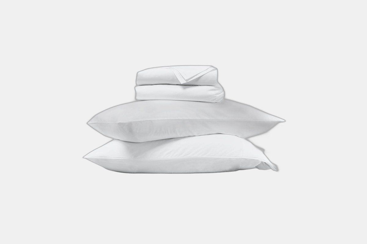 Saatva Organic Sateen Sheet Set