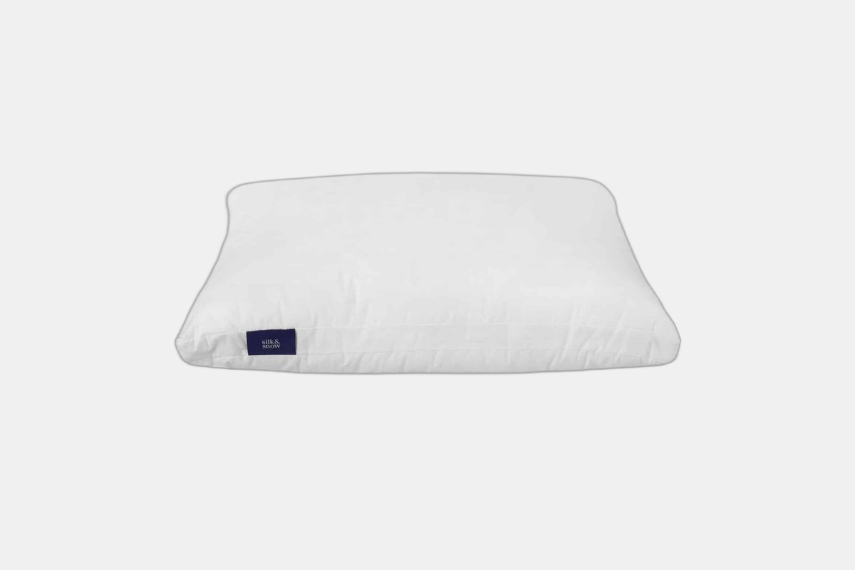 Silk & Snow Adjustable Pillow