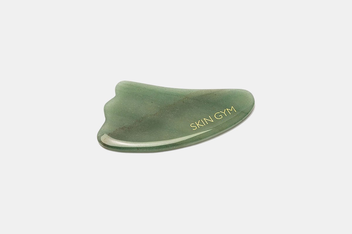 Skin Gym Jade Gua Sha Crystal Beauty Tool