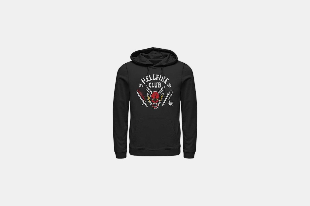 Stranger Things Black Logo Hoodie