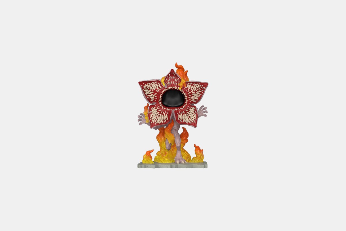 Stranger Things Exclusive Demogorgon On Fire Funko Pop! Premium Figure