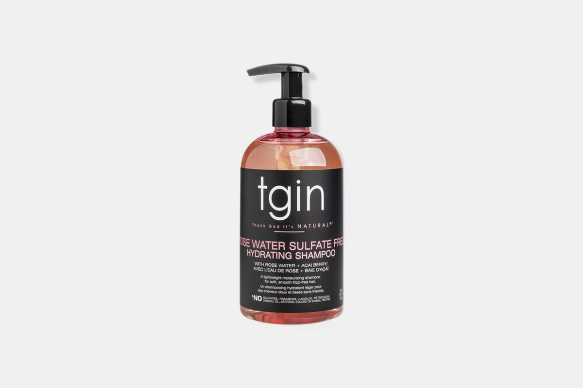 Tgin Rose Water Sulfate-Free Hydrating Shampoo