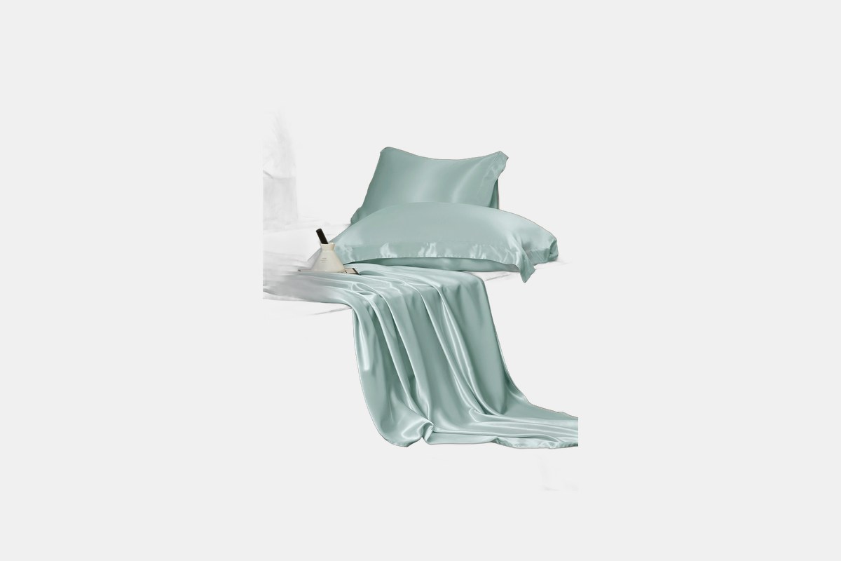 THXSILK 25 Momme Silk Bed Sheet Set