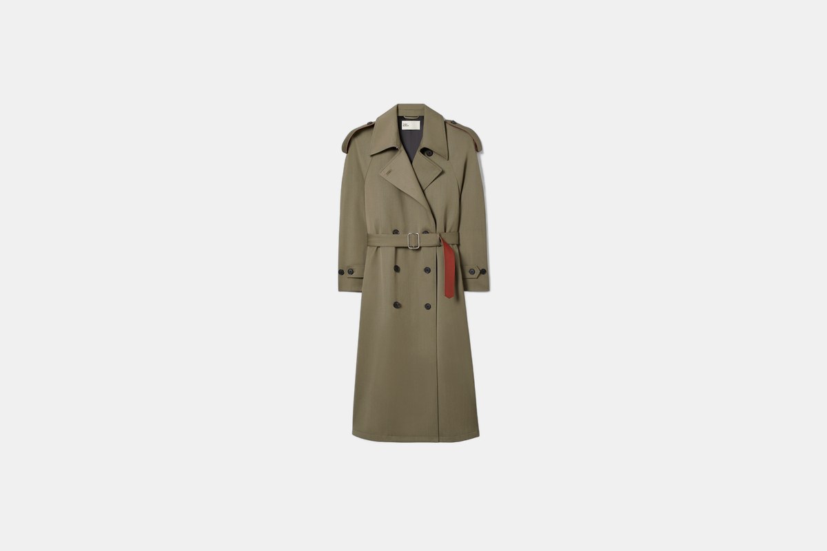 Tory Burch Wool Trench Coat