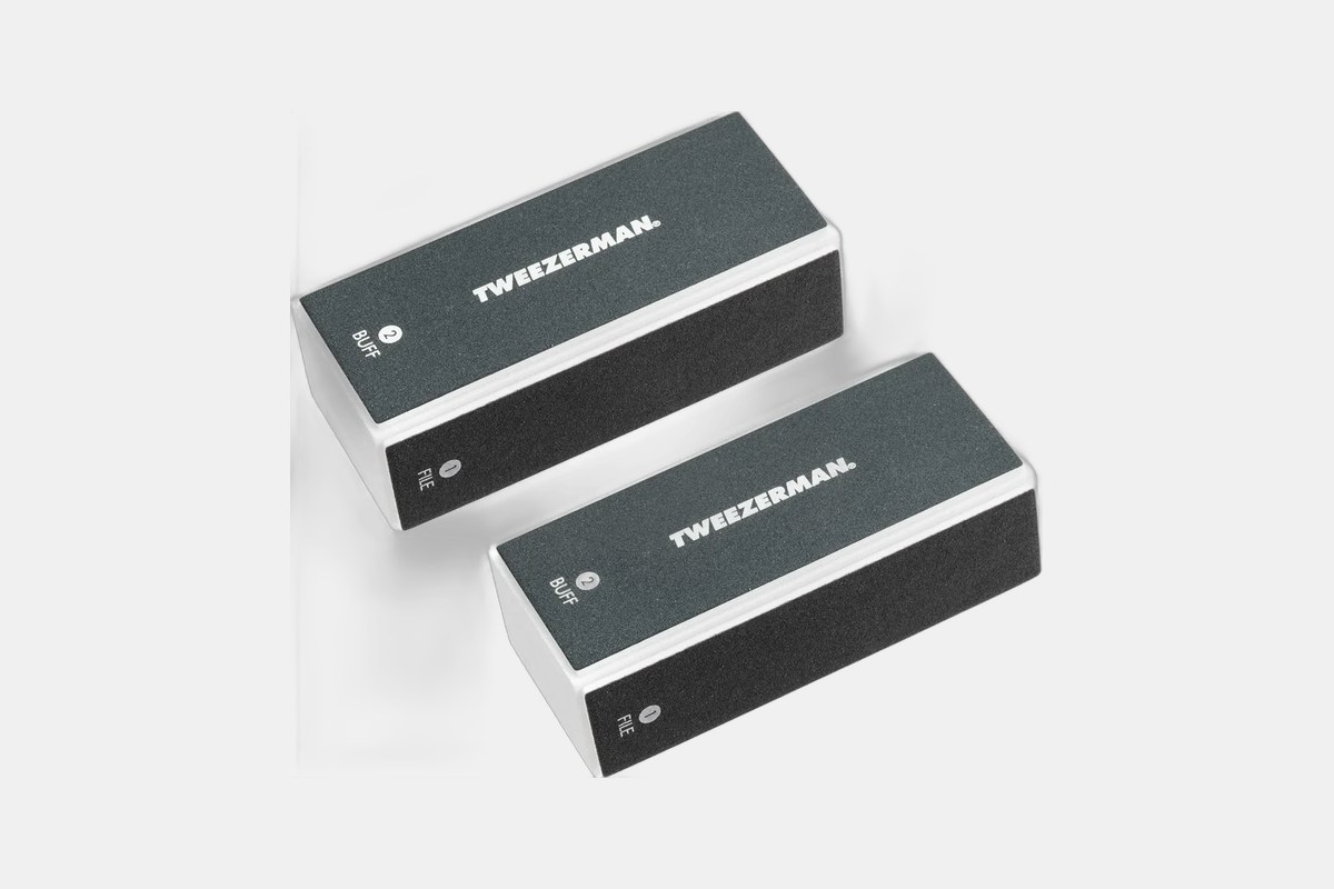Tweezerman Black Nail Buff (2 Pack)