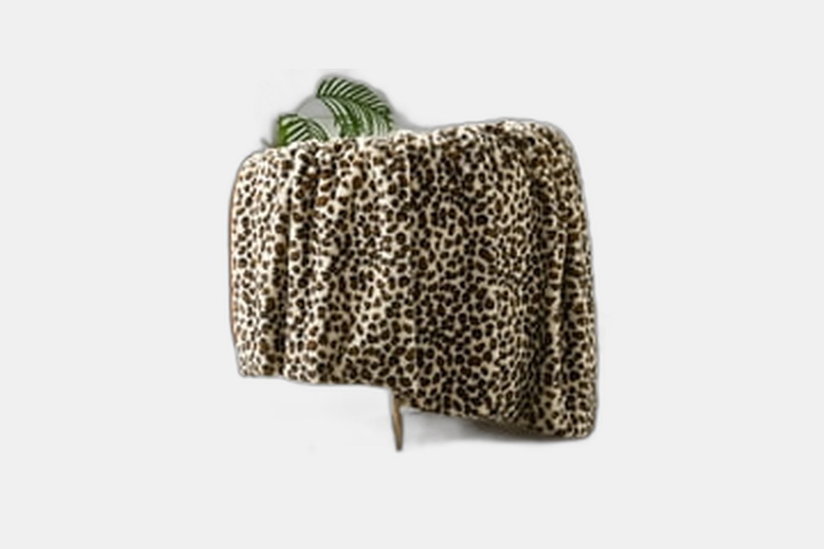 Walmart Cheetah Blanket Dupe