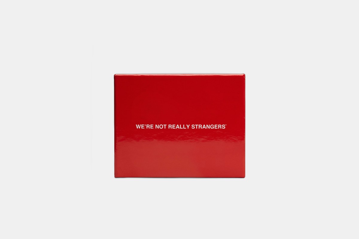 We're Not Really Strangers Card Game