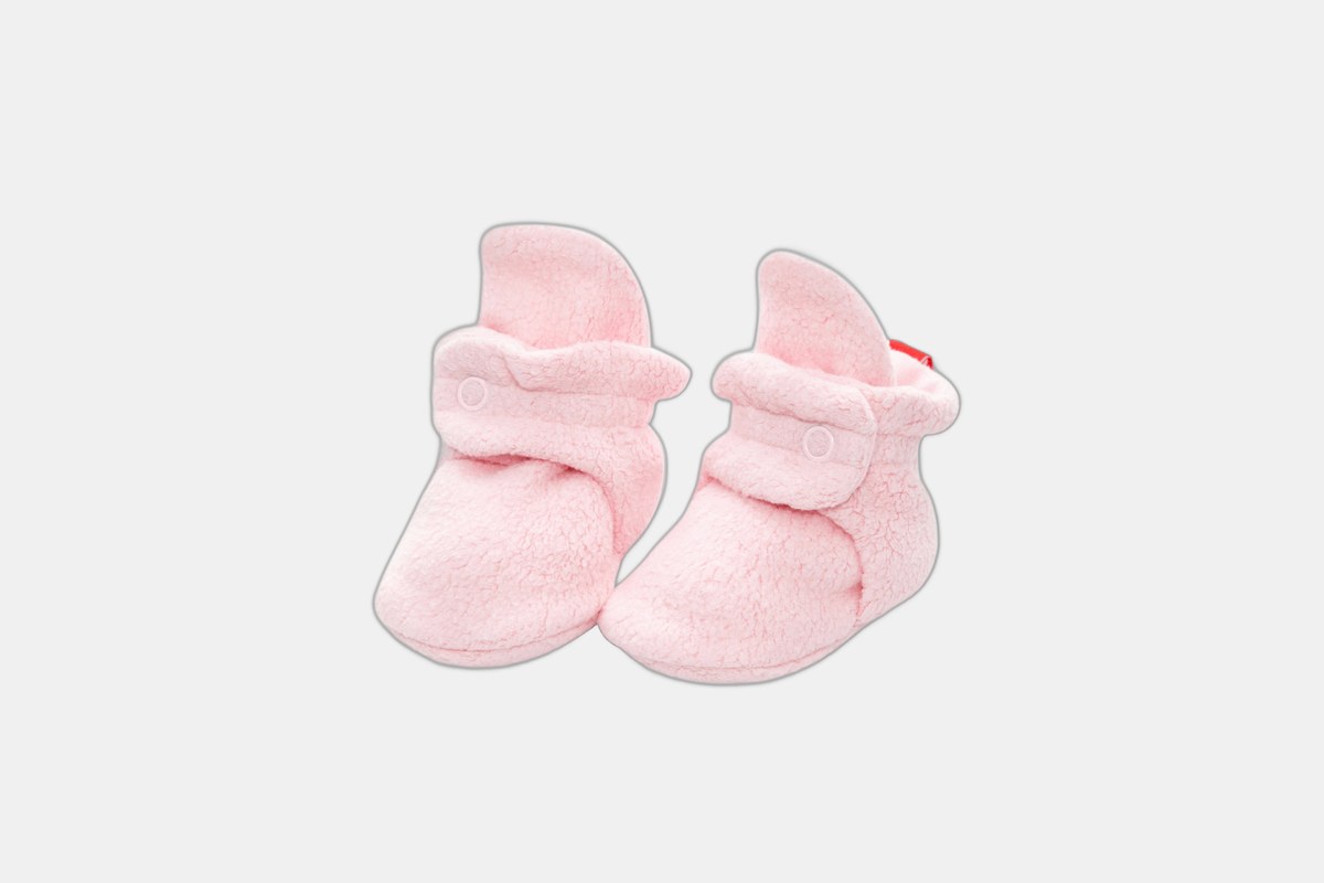 Zutano Cozie Fleece Gripper Baby Bootie